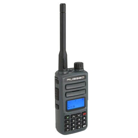 Photo of Rugged GMR2 PLUS - GMRS and FRS Two Way Handheld Radio with Mount and Intercom Cable by Rugged Radios - Premium for UTVs / Side by Sides