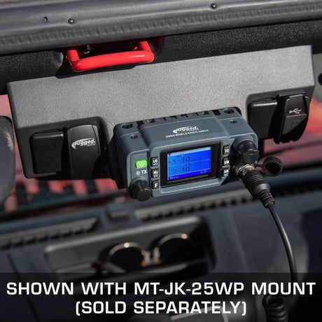 Photo of Radio Kit Lite - GMR25 Waterproof GMRS Mobile Radio with Stealth Antenna by Rugged Radios - Premium for UTVs / Side by Sides