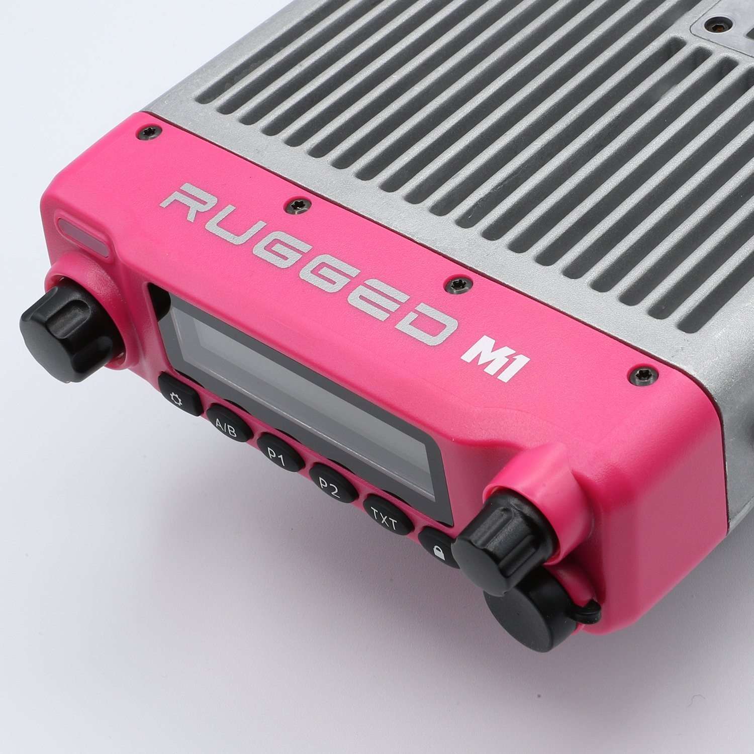 Photo of Radio Kit • Pink Rugged M1 RACE SERIES Waterproof Mobile Radio with Antenna • Digital and Analog by Rugged Radios - Premium for UTVs / Side by Sides