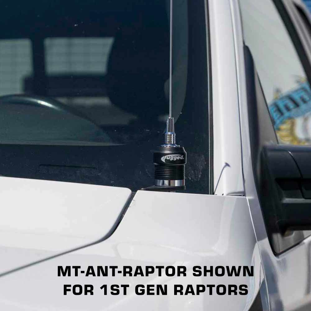 Photo of Ford Raptor Two-Way Mobile Radio Kit by Rugged Radios - Premium for UTVs / Side by Sides