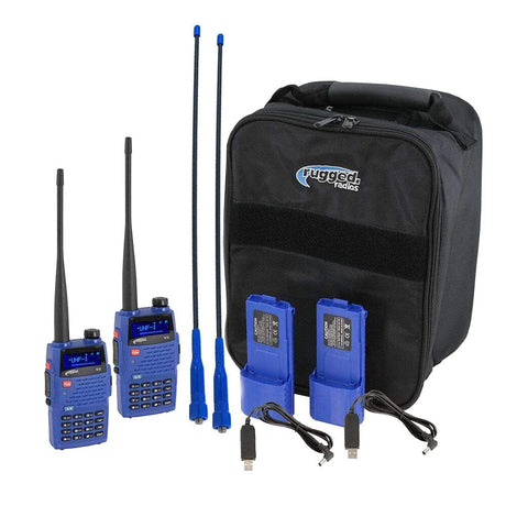 Photo of V3 READY PACK - Rugged V3 - Business Band Two Way Handheld Radios - Analog Only by Rugged Radios - Premium for UTVs / Side by Sides