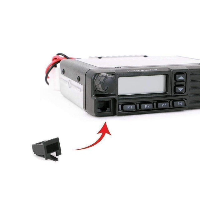 Photo of RJ-45 Dust Cap for Mobile Radio Hand Mic Ports by Rugged Radios - Premium for UTVs / Side by Sides