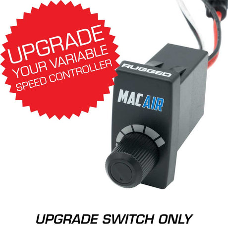 Photo of Rocker Switch Variable Speed Controller (VSC) for MAC Helmet Air Pumper - Switch Upgrade Only by Rugged Radios - Premium for UTVs / Side by Sides