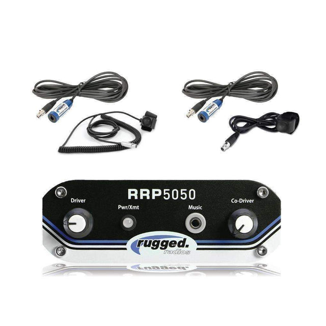 Photo of Rugged Radios RRP5050 2 Person Race Intercom Kit by Rugged Radios - Premium for UTVs / Side by Sides