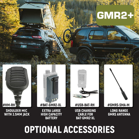 Photo of Rugged GMR2 PLUS - GMRS and FRS Two Way Handheld Radio by Rugged Radios - Premium for UTVs / Side by Sides