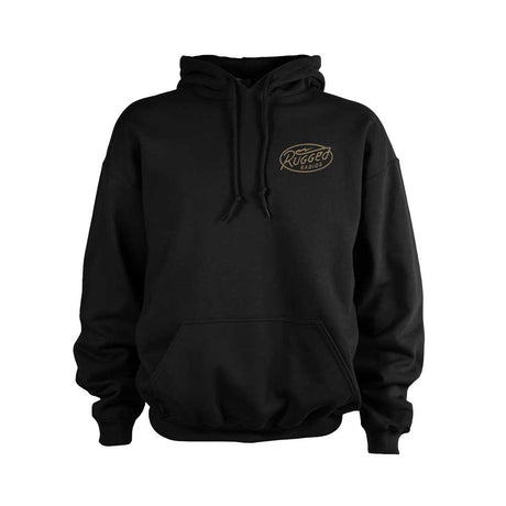 Photo of Rugged Radios BOLT Pullover Hoodie - Black by Rugged Radios - Premium for UTVs / Side by Sides