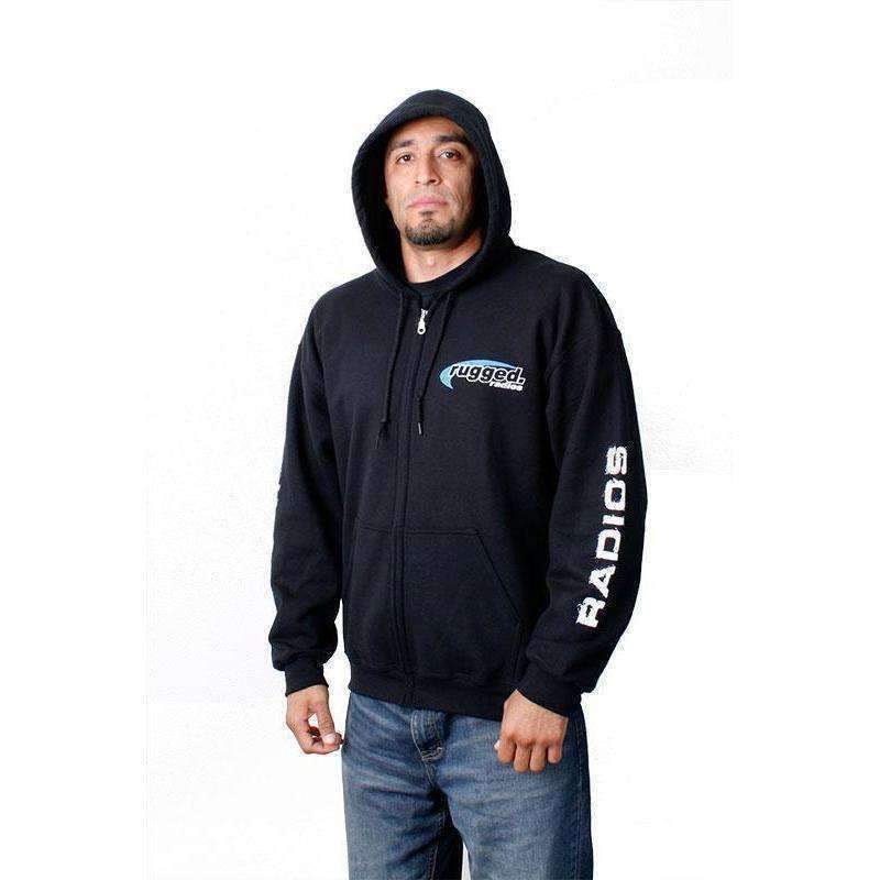 Photo of Rugged Radios Zip-Up Hoodie by Rugged Radios - Premium for UTVs / Side by Sides