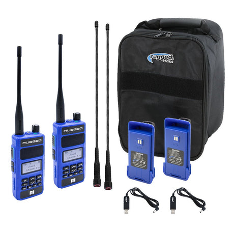 Photo of R1 READY PACK - Rugged R1 - Business Band Two Way Handheld Radios - Digital and Analog by Rugged Radios - Premium for UTVs / Side by Sides
