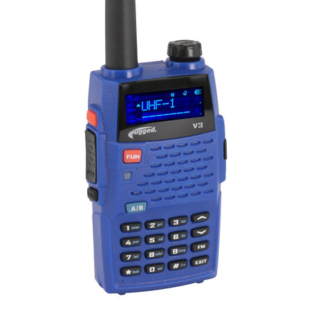 Photo of ANALOG ONLY - Rugged V3 - Business Band Two Way Handheld Radio by Rugged Radios - Premium for UTVs / Side by Sides