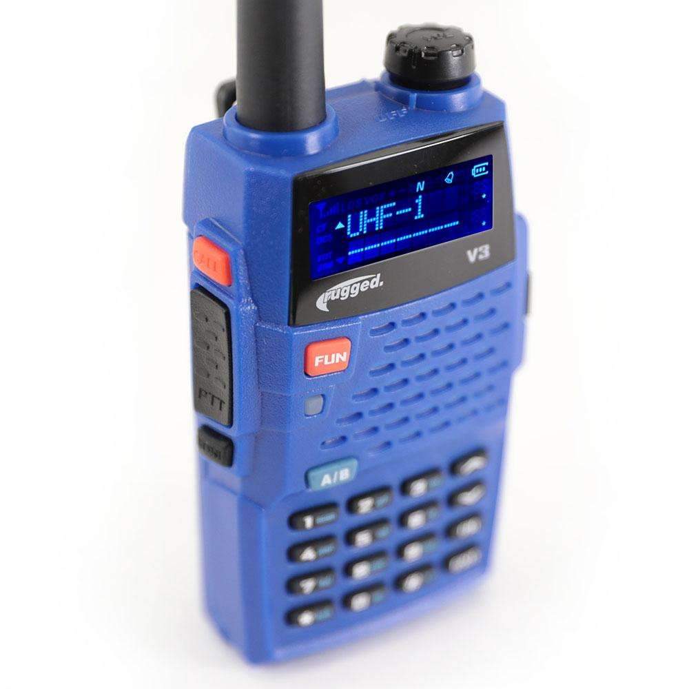 Photo of 2 PACK - Rugged V3 - Business Band Two Way Handheld Radio - Analog Only by Rugged Radios - Premium for UTVs / Side by Sides