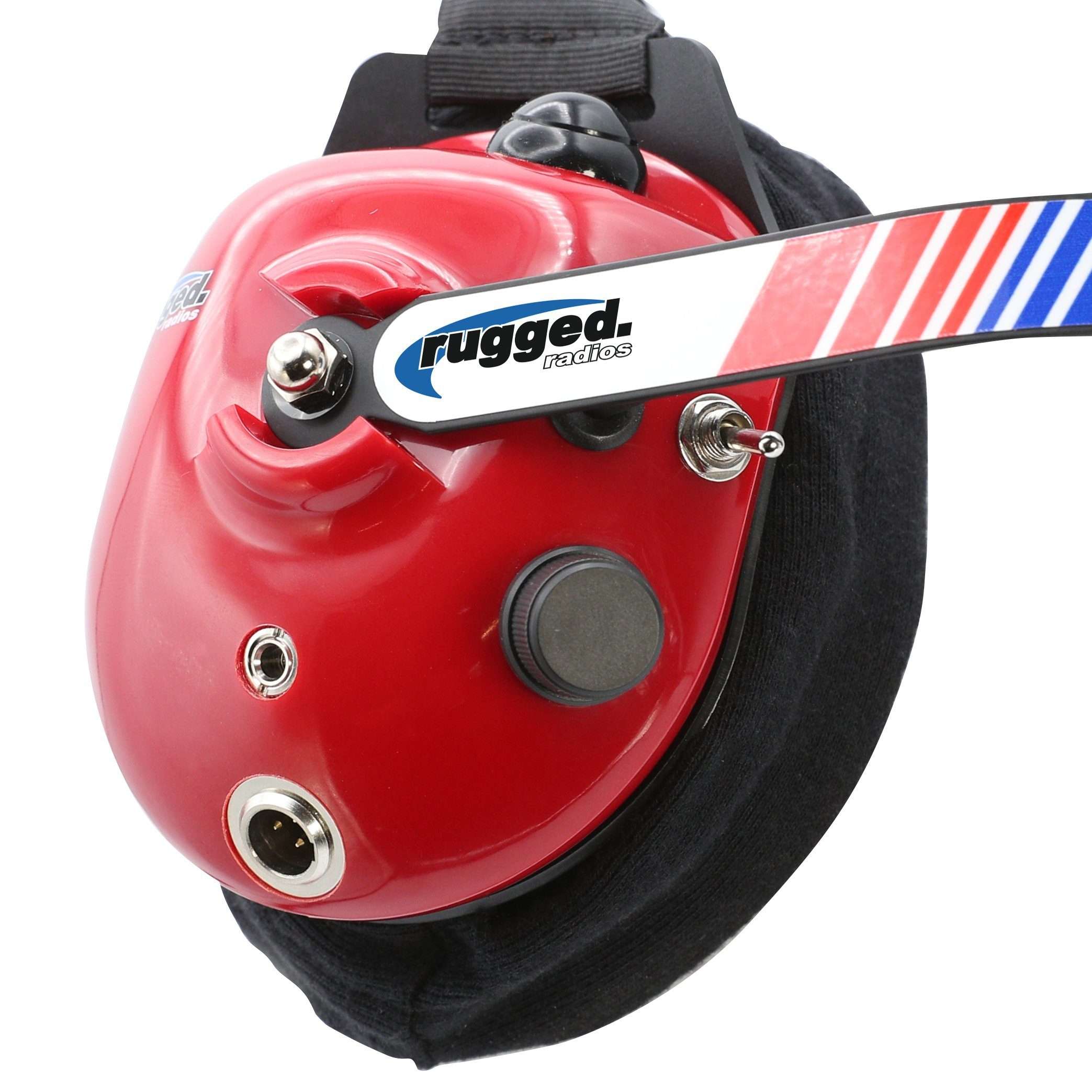 Photo of Rugged Radios PAIR - H80 Track Talk Linkable Intercom Headsets - Bring The Conversation To The Circle Track NASCAR event by Rugged Radios - Premium for UTVs / Side by Sides