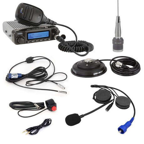 Photo of Single Seat Kit with Digital Radio by Rugged Radios - Premium for UTVs / Side by Sides