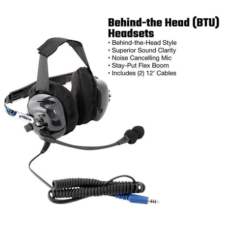 Photo of Single Seat Kit with Digital Radio by Rugged Radios - Premium for UTVs / Side by Sides