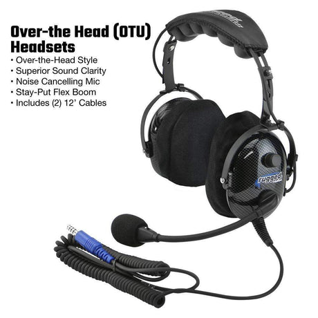 Photo of Single Seat Kit with Digital Radio by Rugged Radios - Premium for UTVs / Side by Sides