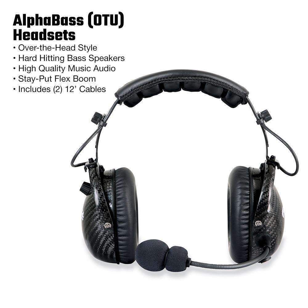 Photo of Single Seat Kit with Digital Radio by Rugged Radios - Premium for UTVs / Side by Sides