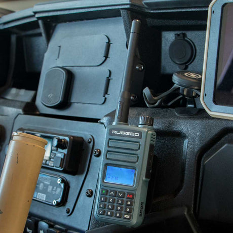 Photo of Radio Mount for Handheld Radios by Rugged Radios - Premium for UTVs / Side by Sides