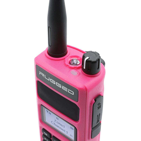 Photo of PINK - Rugged R1 - Business Band Two Way Handheld Radio - Digital and Analog by Rugged Radios - Premium for UTVs / Side by Sides