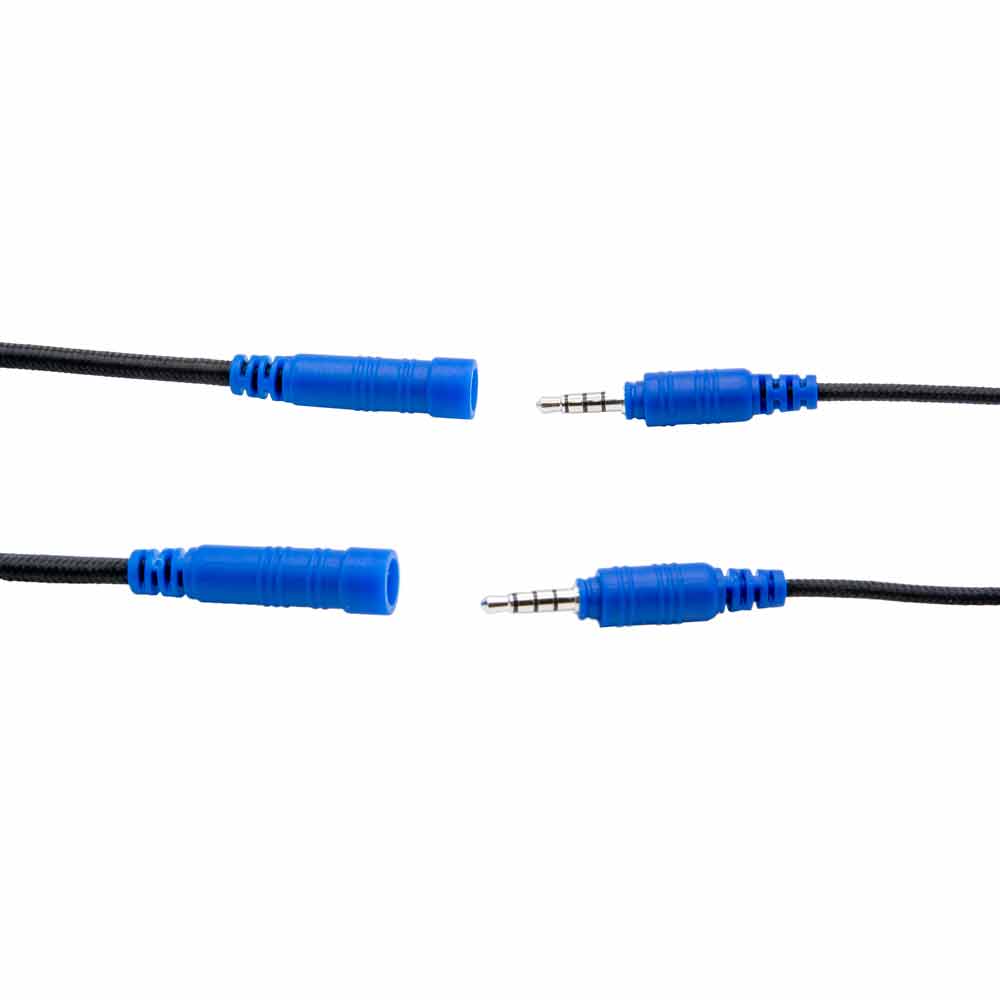 Photo of SUPER SPORT Straight Cable to Intercom - 2 Position (Select Length) by Rugged Radios - Premium for UTVs / Side by Sides