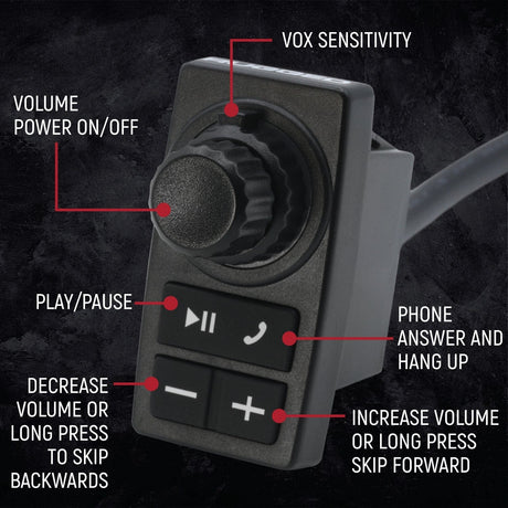 Photo of STX STEREO Remote Head Complete Master Communication Kit with Intercom and 2-Way Radio by Rugged Radios - Premium for UTVs / Side by Sides