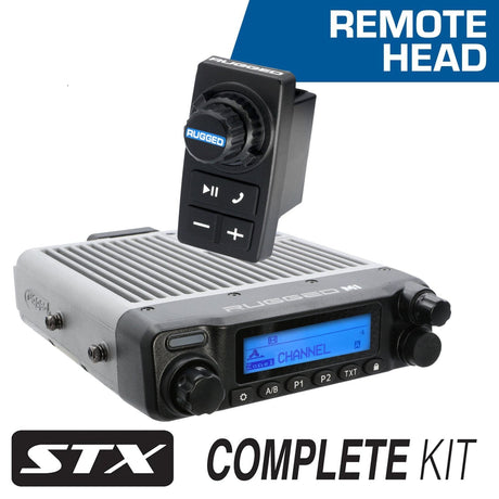 Photo of STX STEREO Remote Head Complete Master Communication Kit with Intercom and 2-Way Radio by Rugged Radios - Premium for UTVs / Side by Sides