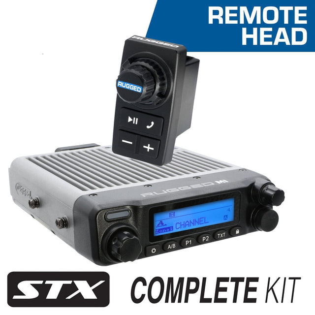 Photo of STX STEREO Remote Head Complete Master Communication Kit with Intercom and 2-Way Radio by Rugged Radios - Premium for UTVs / Side by Sides