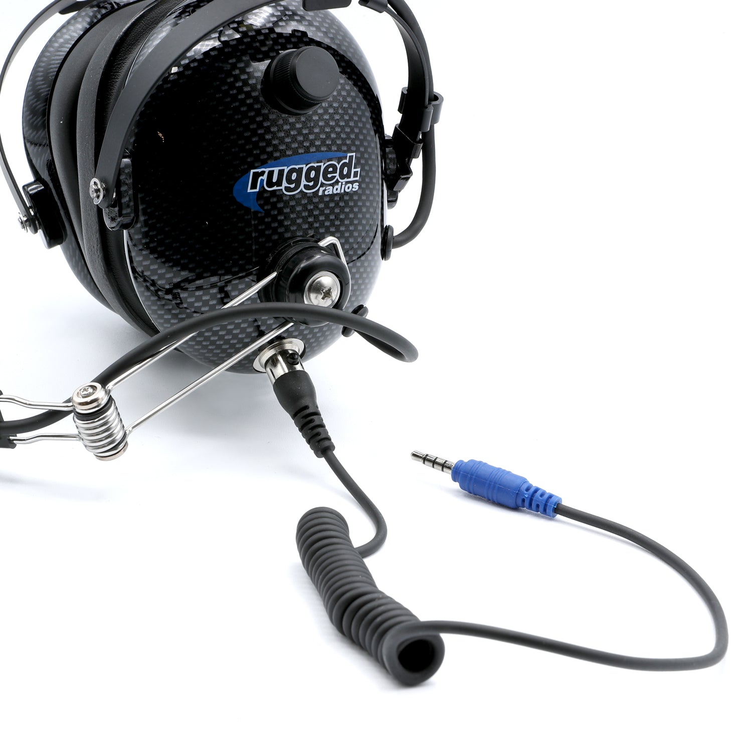 Photo of SUPER SPORT Coil Cord Adaptor Cable to 5-pin Headset by Rugged Radios - Premium for UTVs / Side by Sides
