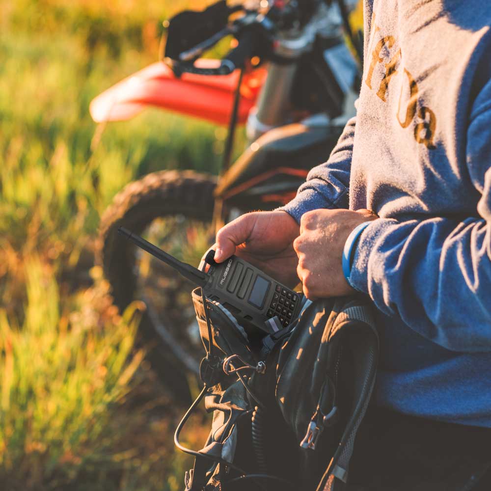 Photo of Rugged Radios MOTO MAX Complete Motorcycle Communication Kit with Heavy-Duty OFFROAD Cables by Rugged Radios - Premium for UTVs / Side by Sides