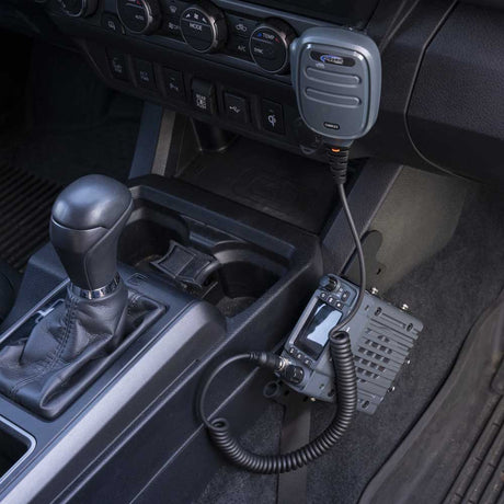 Photo of Toyota Tacoma, 4Runner, Sequoia, Lexus Two-Way GMRS Mobile Radio Kit by Rugged Radios - Premium for UTVs / Side by Sides