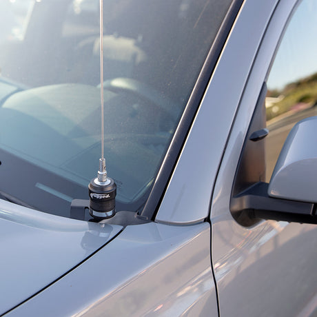 Photo of Antenna Mount for Toyota Tacoma 3rd Generation 2016 to Current by Rugged Radios - Premium for UTVs / Side by Sides