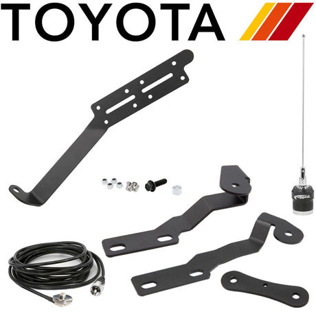 Photo of Toyota Tacoma, 4Runner, Sequoia, Lexus Two-Way GMRS Mobile Radio Kit by Rugged Radios - Premium for UTVs / Side by Sides