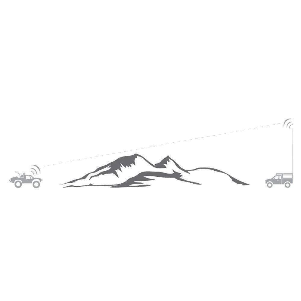 Photo of UHF Fiberglass Base Camp Antenna by Rugged Radios - Premium for UTVs / Side by Sides
