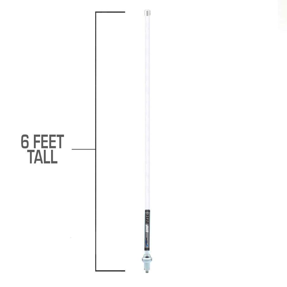 Photo of UHF Fiberglass Base Camp Antenna by Rugged Radios - Premium for UTVs / Side by Sides