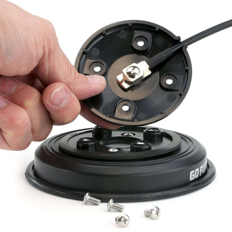 Photo of UNI-MAG Universal NMO or Magnetic Antenna Mount by Rugged Radios - Premium for UTVs / Side by Sides