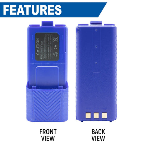 Photo of V3 / RH5R Handheld Radio High Capacity 3800mAH Battery by Rugged Radios - Premium for UTVs / Side by Sides