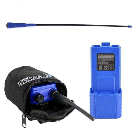 Photo of V3 / RH5R Long Range Upgrade Kit - XL Battery, Go Further Antenna & Radio Bag by Rugged Radios - Premium for UTVs / Side by Sides