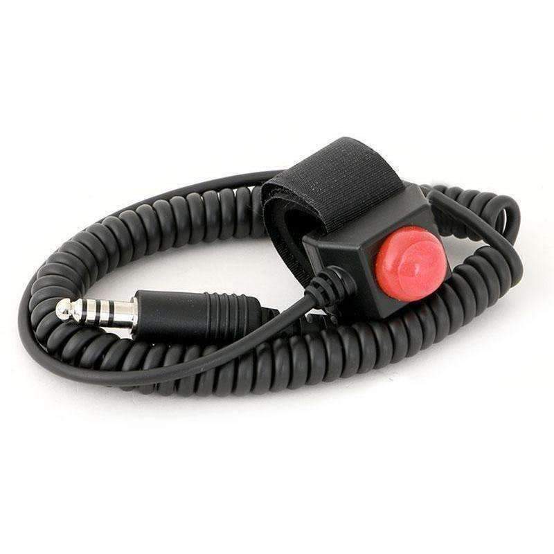 Photo of Rugged Radios - Velcro Mount Steering Wheel Push to Talk (PTT) with Quick Disconnect for Intercoms by Rugged Radios - Premium Push-to-Talk for UTVs / Side by Sides