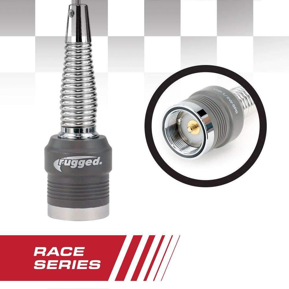 Photo of VHF 1/2 Wave No Ground Plane (NGP) Antenna by Rugged Radios - Premium for UTVs / Side by Sides
