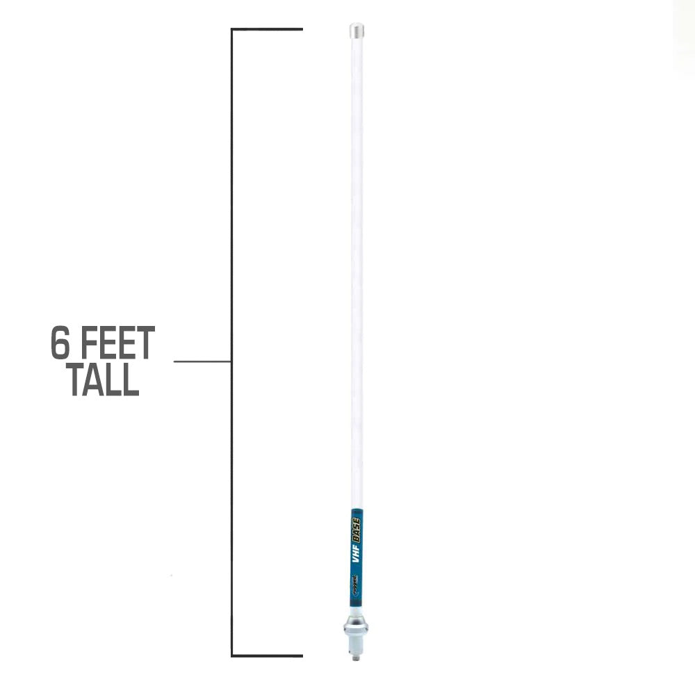 Photo of VHF Fiberglass Base Camp Antenna by Rugged Radios - Premium for UTVs / Side by Sides