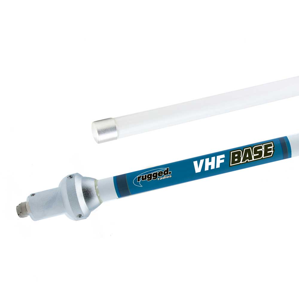 Photo of VHF Fiberglass Base Camp Antenna by Rugged Radios - Premium for UTVs / Side by Sides