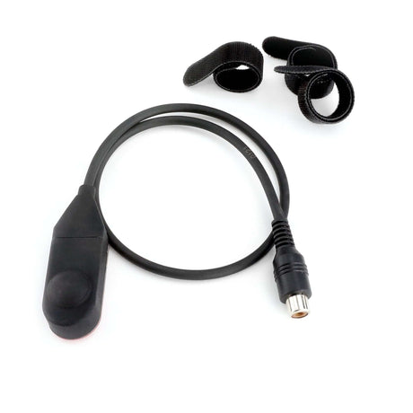 Photo of Push-to-Talk Cable for MOTO Kits - Adhesive Mount - CLEARANCE by Rugged Radios - Premium for UTVs / Side by Sides