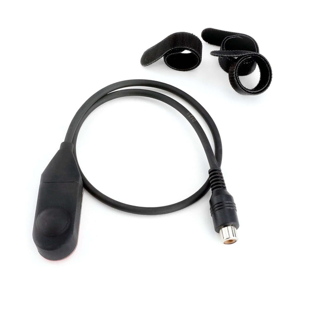 Photo of Push-to-Talk Cable for MOTO Kits - Adhesive Mount - CLEARANCE by Rugged Radios - Premium for UTVs / Side by Sides
