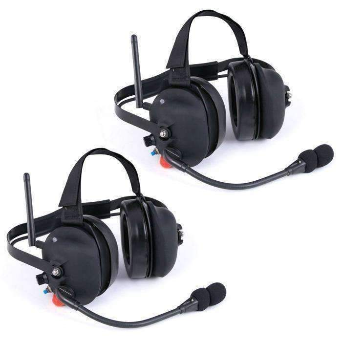 Photo of Wireless Double Talk Dual Headset Intercom System by Rugged Radios - Premium for UTVs / Side by Sides