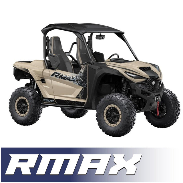 Photo of Yamaha Wolverine RMAX Complete Communication Kit with Rocker Switch Bluetooth Intercom and 2-Way Radio by Rugged Radios - Premium for UTVs / Side by Sides