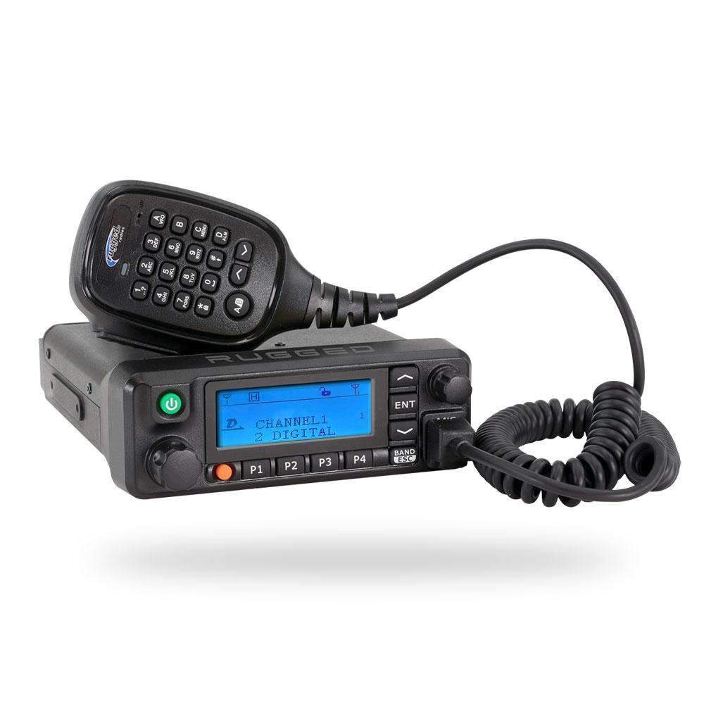 Photo of Rugged Radios - Rugged RDM-DB Business Band Mobile Radio - Digital and Analog by Rugged Radios - Premium 2-Way Radios for UTVs / Side by Sides