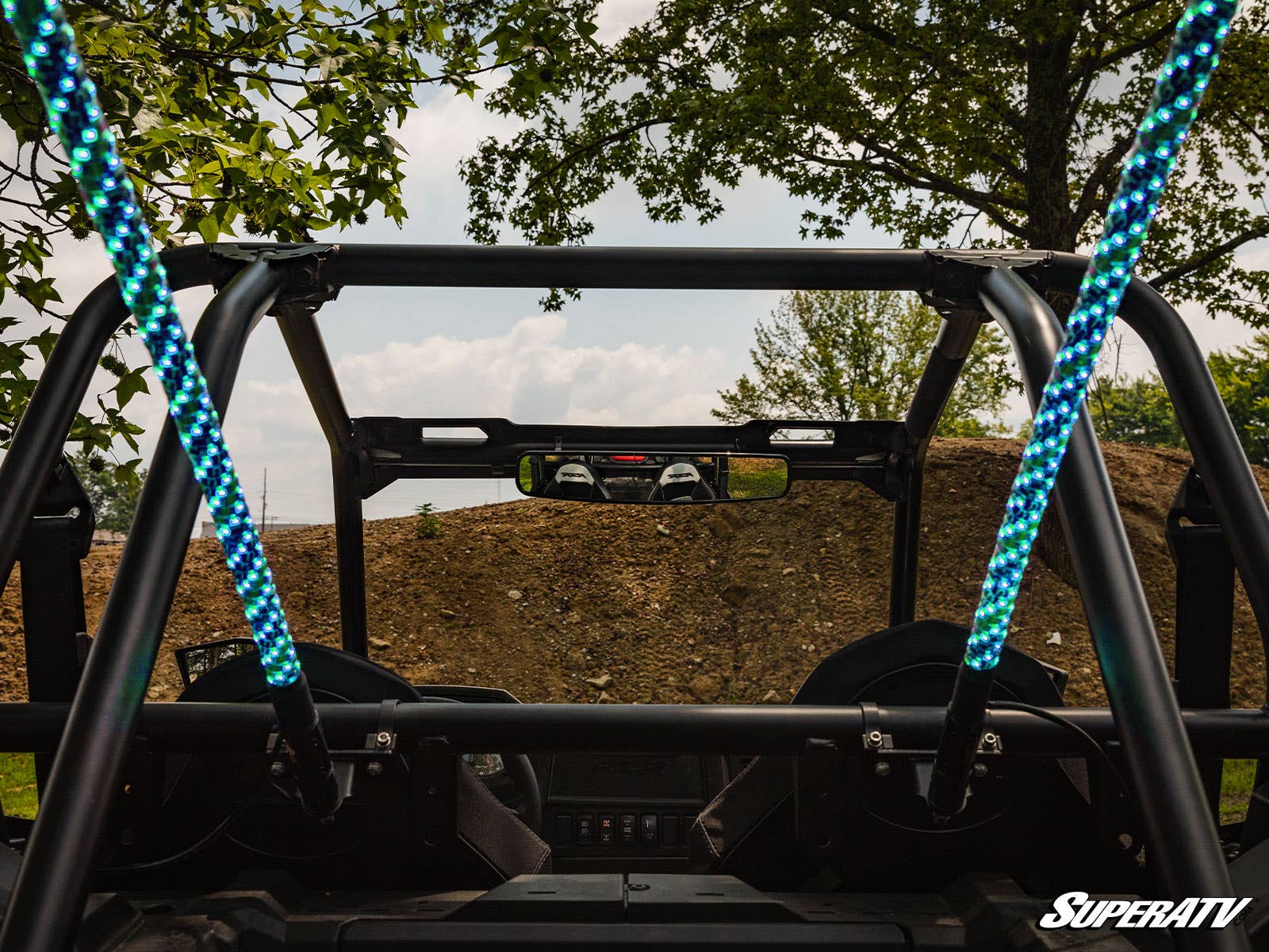 Photo of SuperATV CFMOTO 17" Curved Rear View Mirror by SuperATV - Premium Mirrors for UTVs / Side by Sides