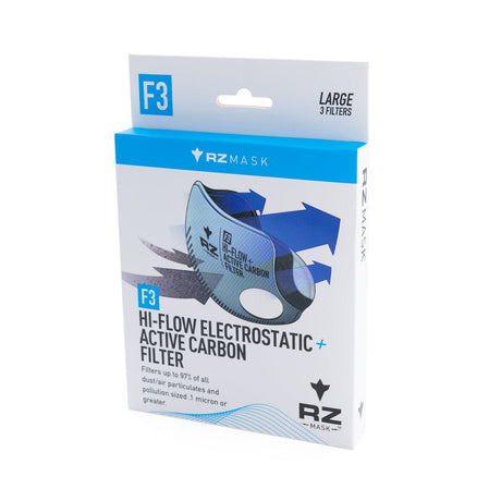 Photo of RZ Mask Premium- F3 High Flow Filters (3-Pack) for M1, M2 & M2.5 Masks by RZ Mask - Premium F3 Filter for UTVs / Side by Sides