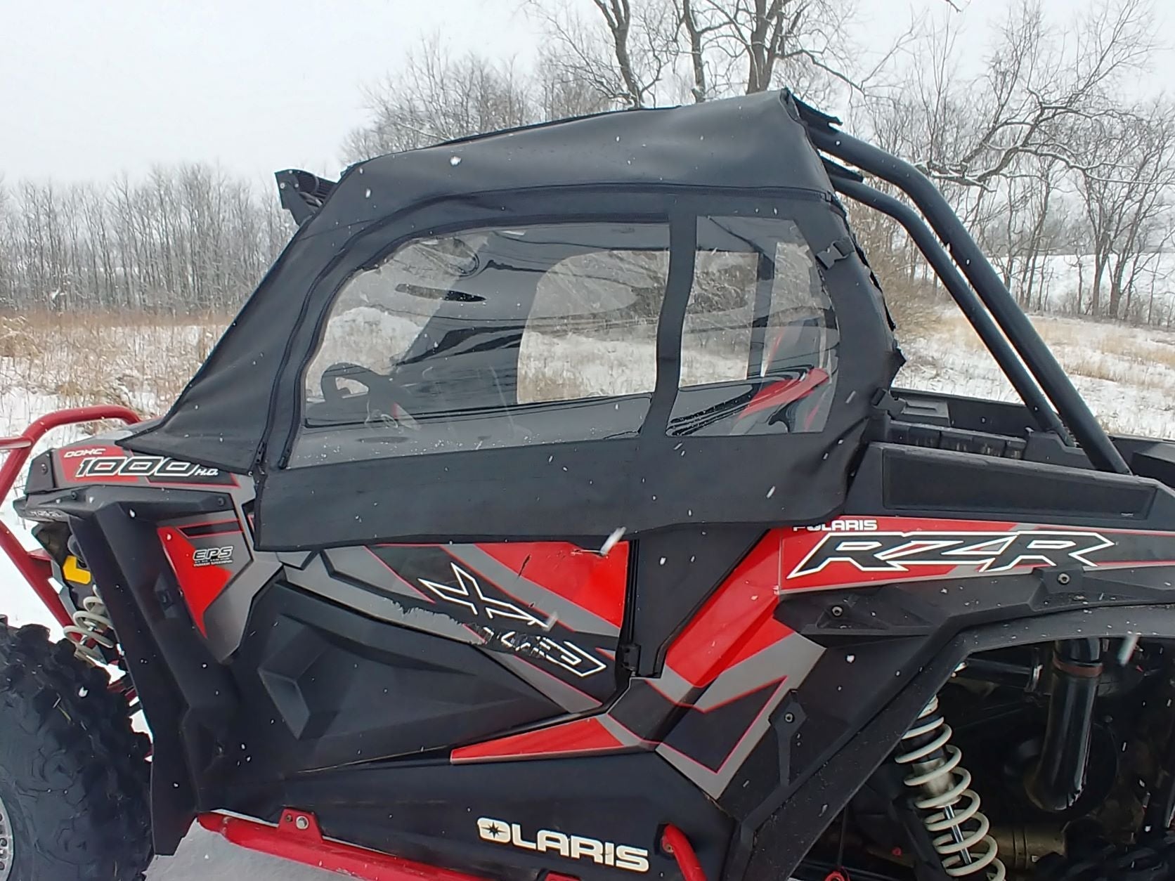 Photo of Polaris RZR 1000 - Soft Upper Doors by 3 Star UTV - Premium Enclosures for UTVs / Side by Sides