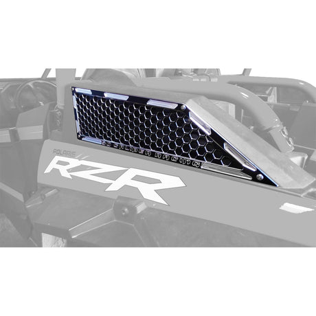 Polaris RZR XP Turbo Billet Air Intake Grille Bezel Kit (Outside Only) (2017+)