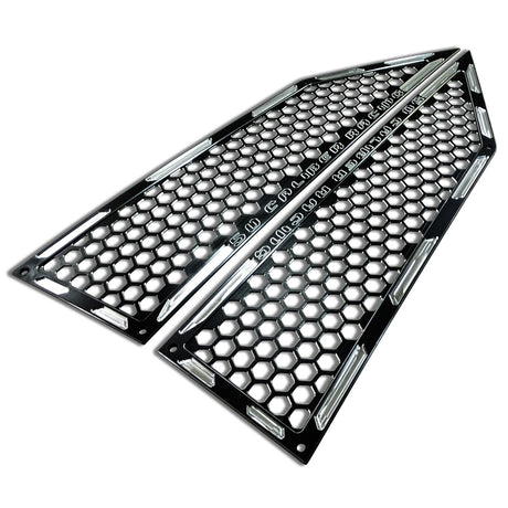 Polaris RZR XP Turbo Billet Air Intake Grille Bezel Kit (Outside Only) (2017+)