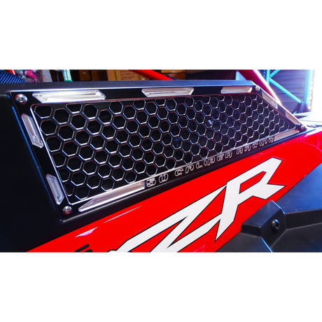 Polaris RZR XP Turbo Billet Air Intake Grille Bezel Kit (Outside Only) (2017+)